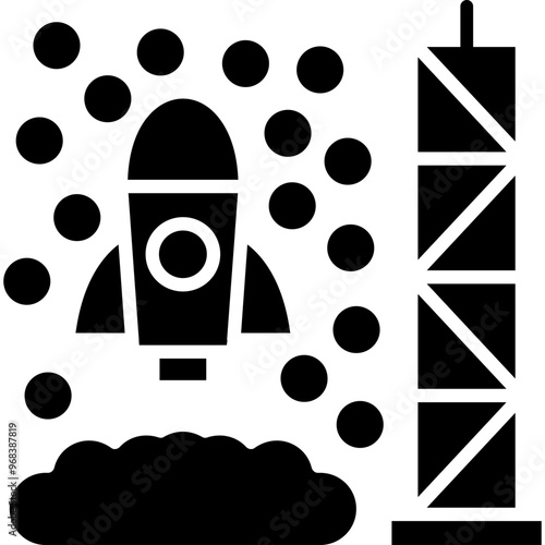 Rocket Launch Icon