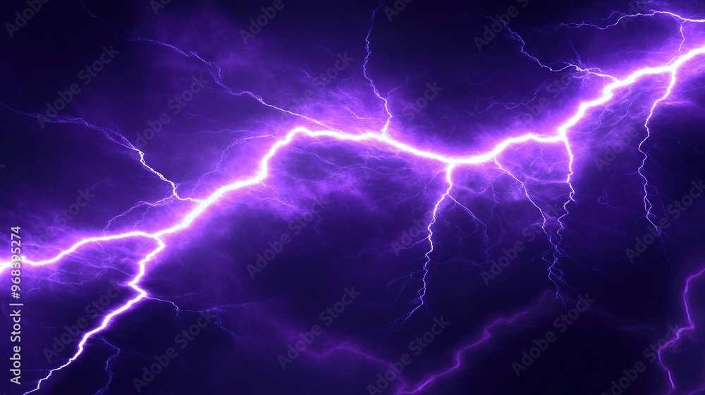 Striking Lightning Bolt, Capturing the Power and Energy of a Thunderstorm. Ideal for Illustrations, Weather-Related Graphics, and Dynamic Visuals Striking Lightning Bolt, Capturing the Power and Energy of a Thunderstorm. Ideal for Illustrations, Weather-Related Graphics, and Dynamic Visuals
