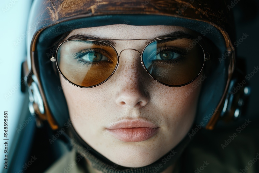 close-up portrait of a person wearing protective gear close-up portrait of a person wearing protective gear