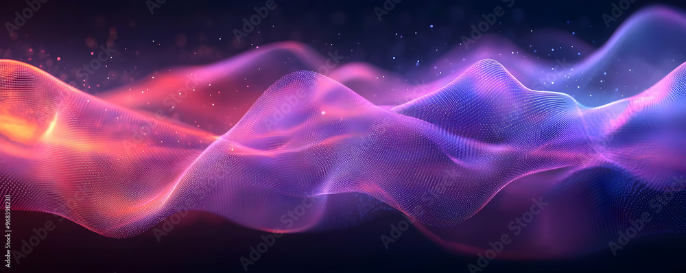 Abstract Purple and Pink Flowing Wave Pattern Background Abstract Purple and Pink Flowing Wave Pattern Background
