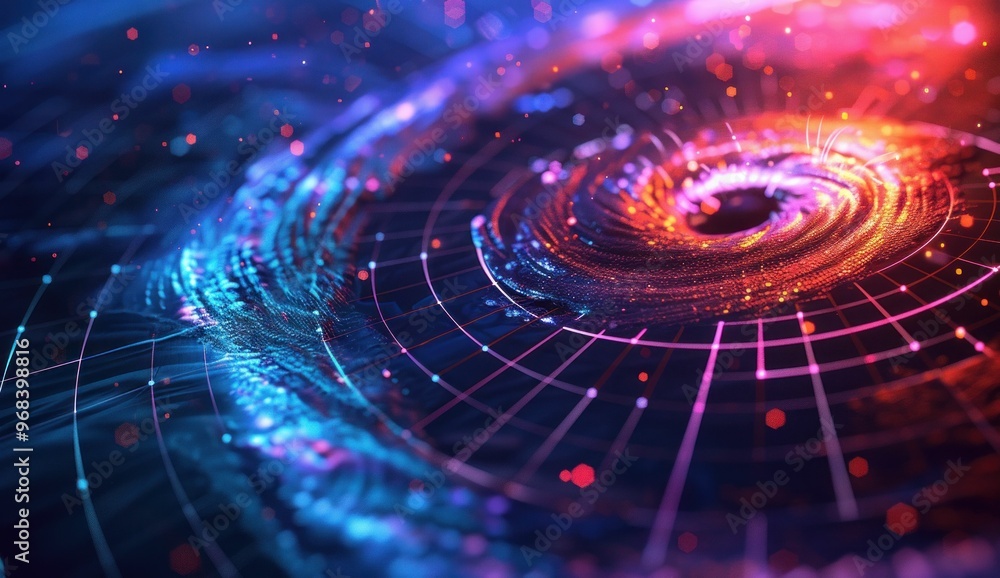 abstract galaxy swirl, colorful cosmic background, vibrant lights and patterns, dark backdrop with swirling energy and glowing particles, modern digital art representation of space abstract galaxy swirl, colorful cosmic background, vibrant lights and patterns, dark backdrop with swirling energy and glowing particles, modern digital art representation of space