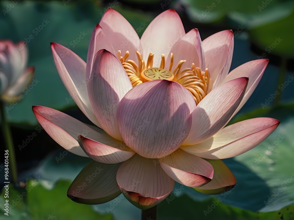 stunning close up photo of lotus flower during the day stunning close up photo of lotus flower during the day
