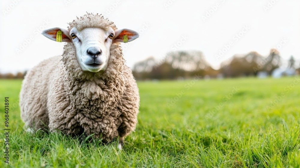 Sheep looking at u with smile Sheep looking at u with smile