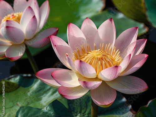 stunning close up photo of lotus flower during the day