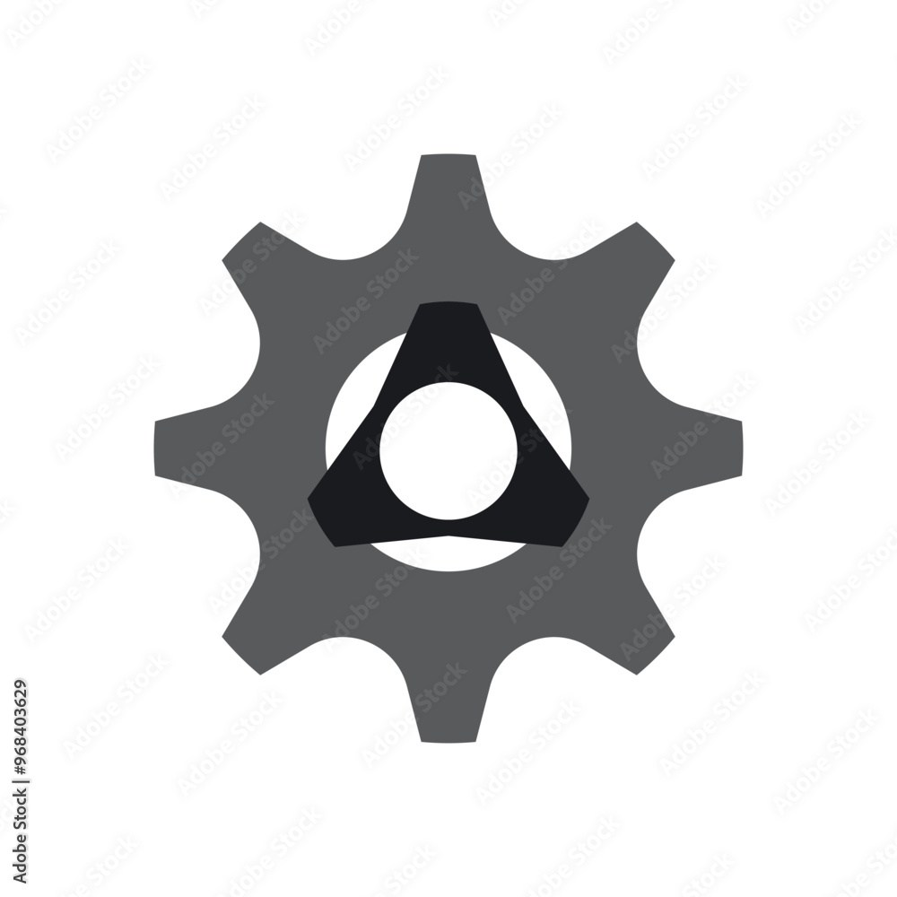 Gear Template Icon Gear Template Icon