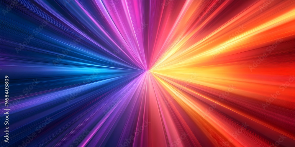 Abstract Background with Orange, Purple, Blue, and Red Streaks of Light Abstract Background with Orange, Purple, Blue, and Red Streaks of Light