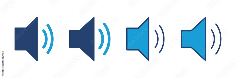 Speaker icon vector. volume icon vector. loudspeaker icon vector. sound symbol Speaker icon vector. volume icon vector. loudspeaker icon vector. sound symbol