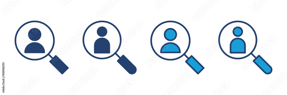 Hiring icon vector. Search job vacancy icon. Human resources concept. Recruitment Hiring icon vector. Search job vacancy icon. Human resources concept. Recruitment