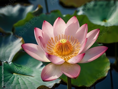 stunning close up photo of lotus flower during the day