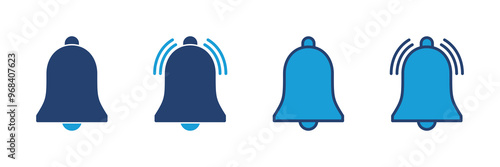 Bell Icon vector. Notification icon for your web site design