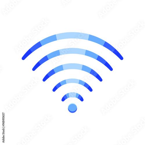 phase wireless signal wave cartoon. interference attenuation, reflection refraction, diffraction polarization phase wireless signal wave sign. isolated symbol vector illustration