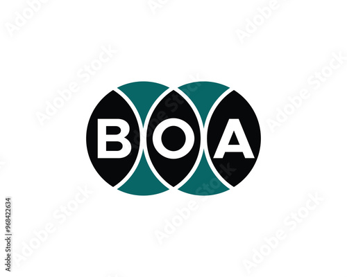 BOA logo design vector template. BOA Free Download BOA logo design vector template. BOA - GFXLoad