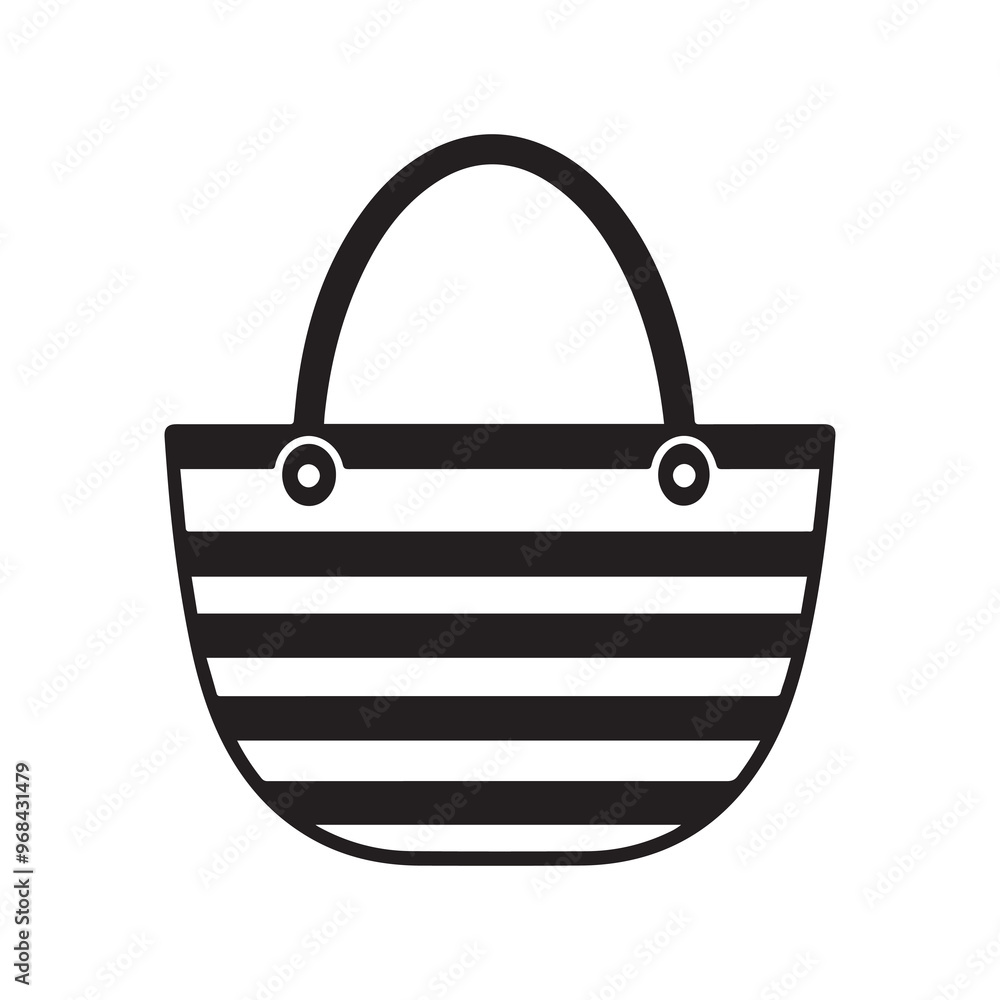 Woman bag and purse black icon. Modern outline white background design. Woman bag and purse black icon. Modern outline white background design.