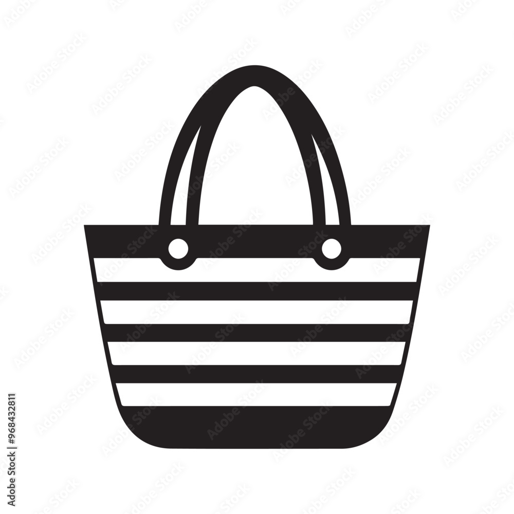 Woman bag and purse black icon. Modern outline white background design. Woman bag and purse black icon. Modern outline white background design.