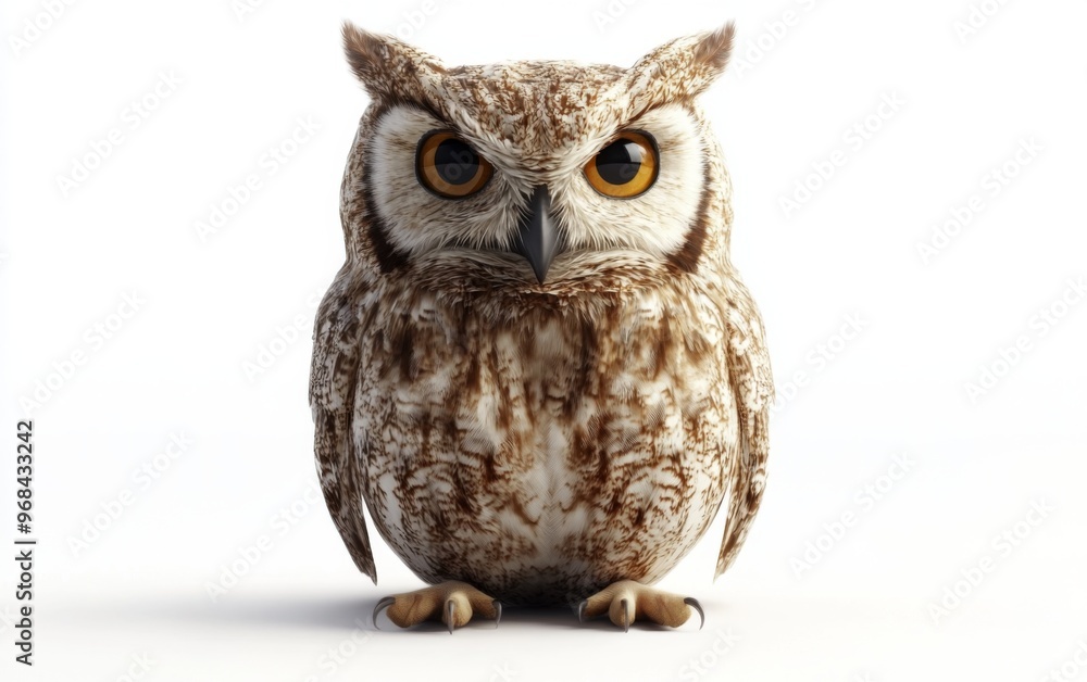 Naklejka premium owl