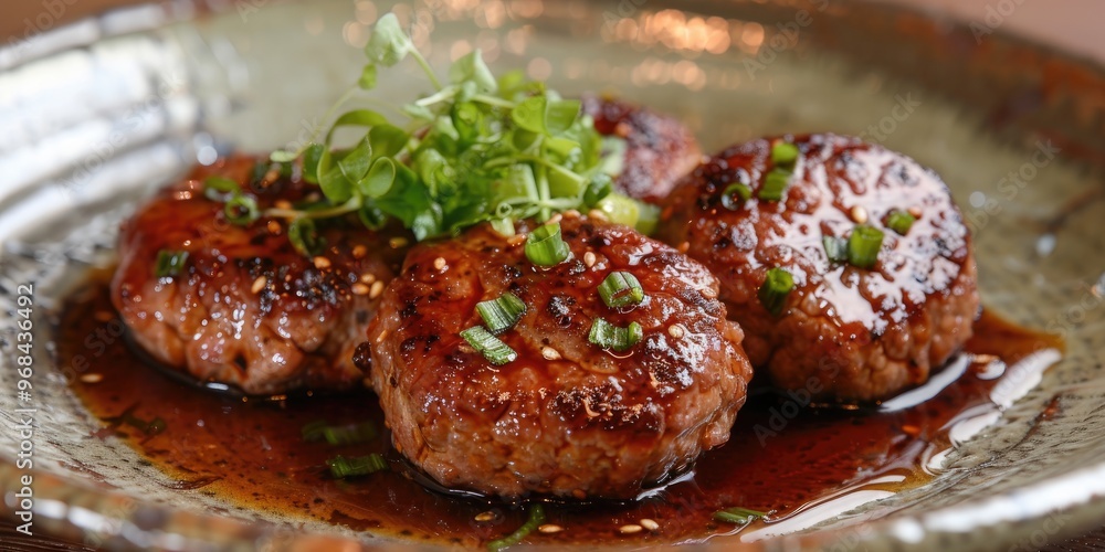 Japanese style Salisbury Steak Japanese style Salisbury Steak