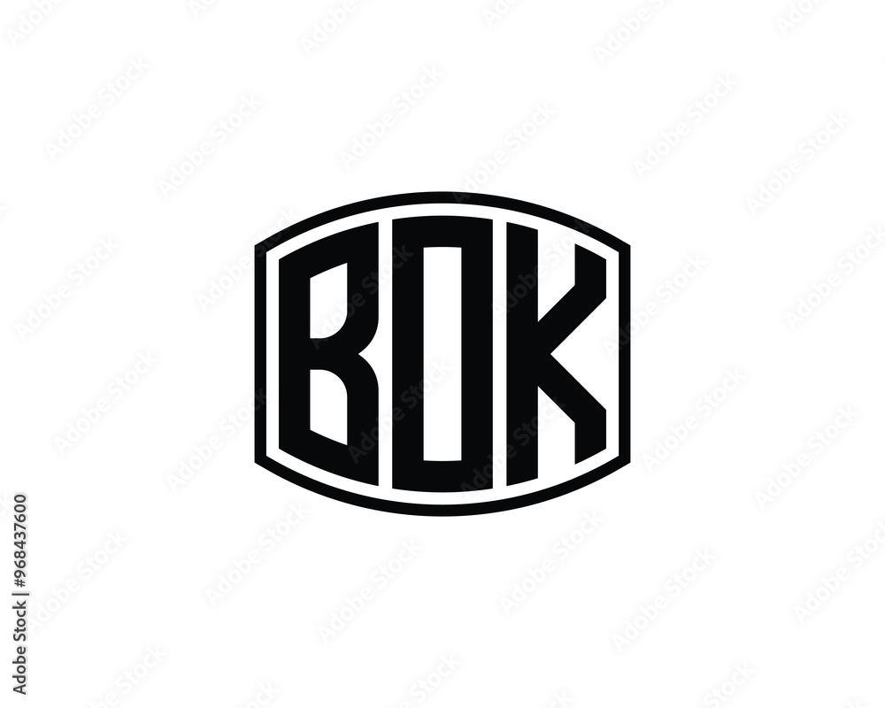 BOK logo design vector template. BOK BOK logo design vector template. BOK