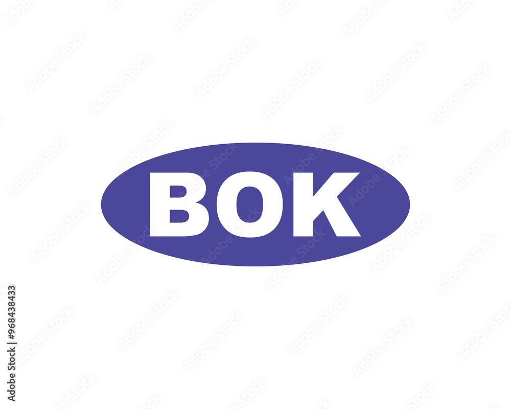 BOK logo design vector template. BOK BOK logo design vector template. BOK