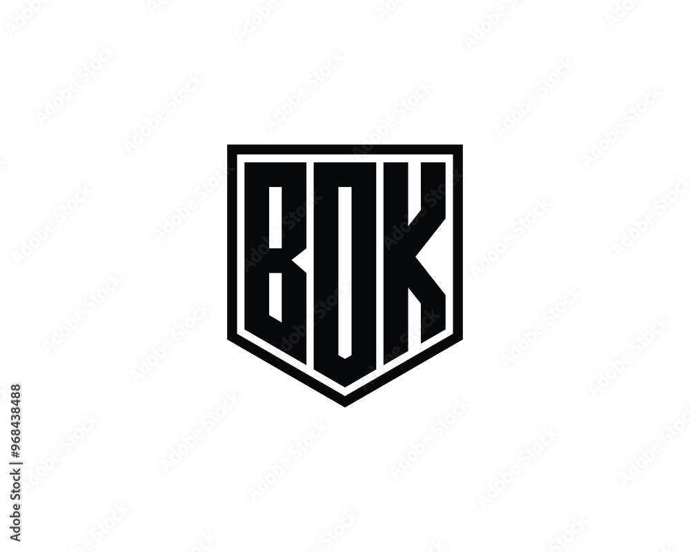 BOK logo design vector template. BOK BOK logo design vector template. BOK