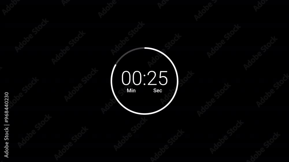 Circle countdown timer thirty seconds animation from 30 to 0 seconds on transparent background with alpha channel, 30 second countdown timer, Countdown video Circle countdown timer thirty seconds animation from 30 to 0 seconds on transparent background with alpha channel, 30 second countdown timer, Countdown video