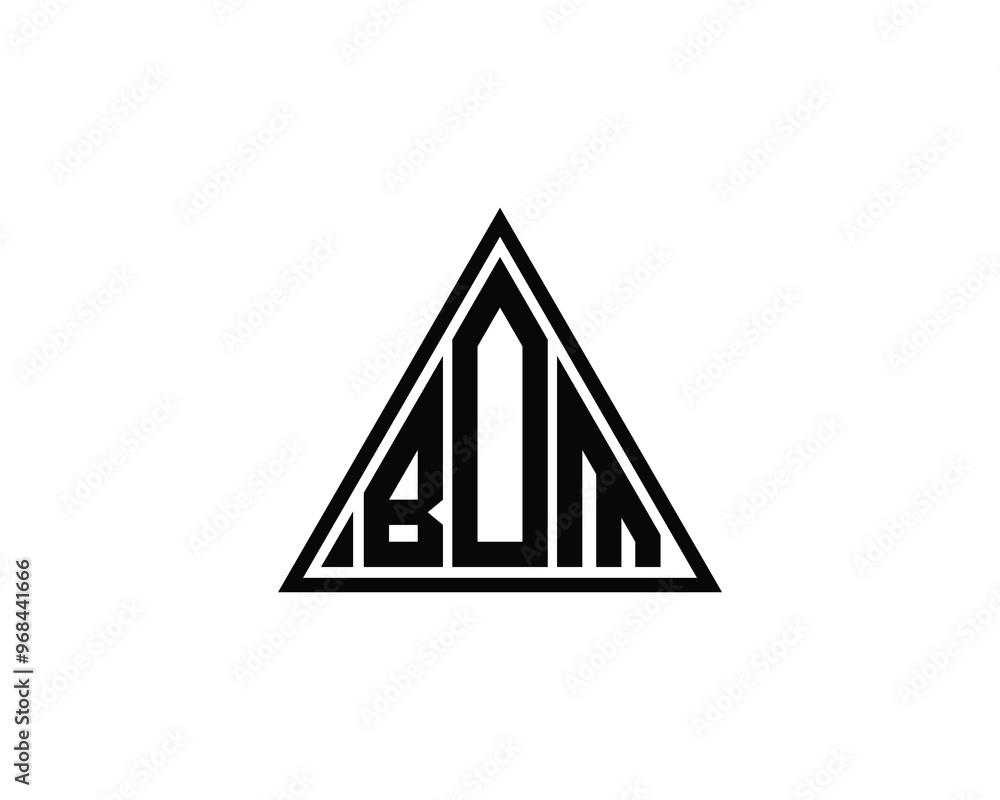 BOM logo design vector template. BOM BOM logo design vector template. BOM