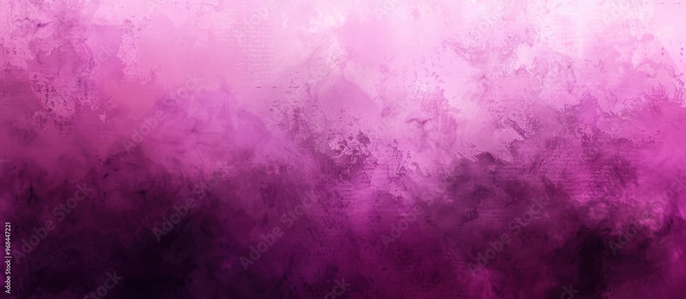 Obraz premium Abstract background, watercolor, dark purple gradient, misty smoky texture, blurred