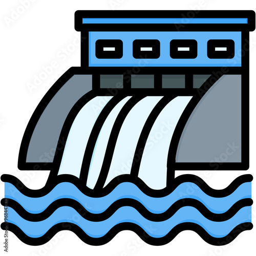 Hydropower Icon