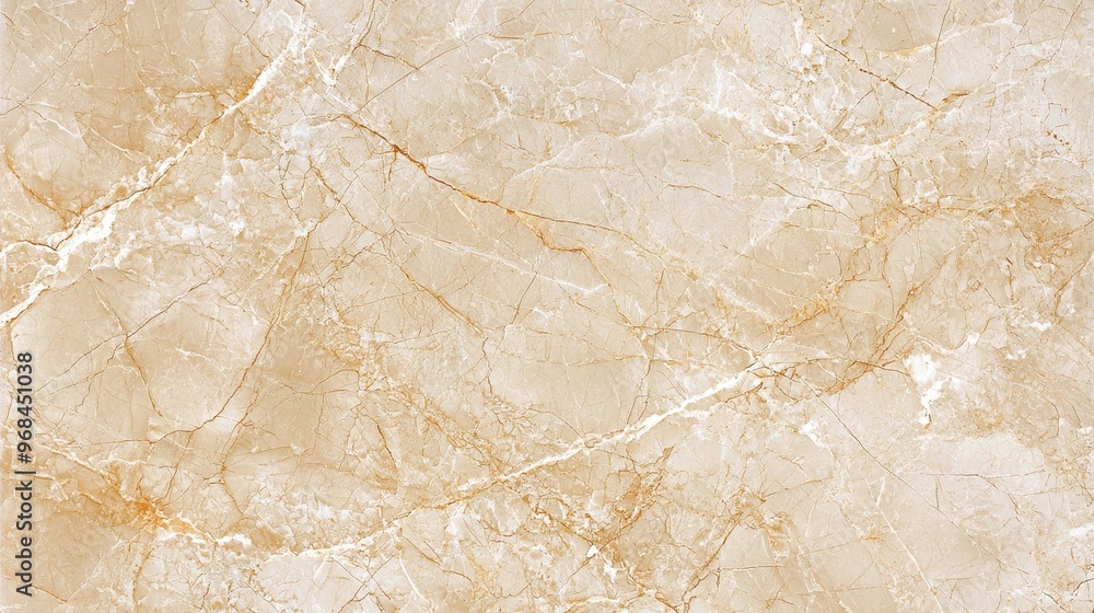 Obraz premium Beige Marble Texture Background With White Veins
