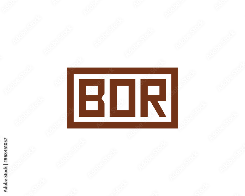 BOR logo design vector template. BOR BOR logo design vector template. BOR
