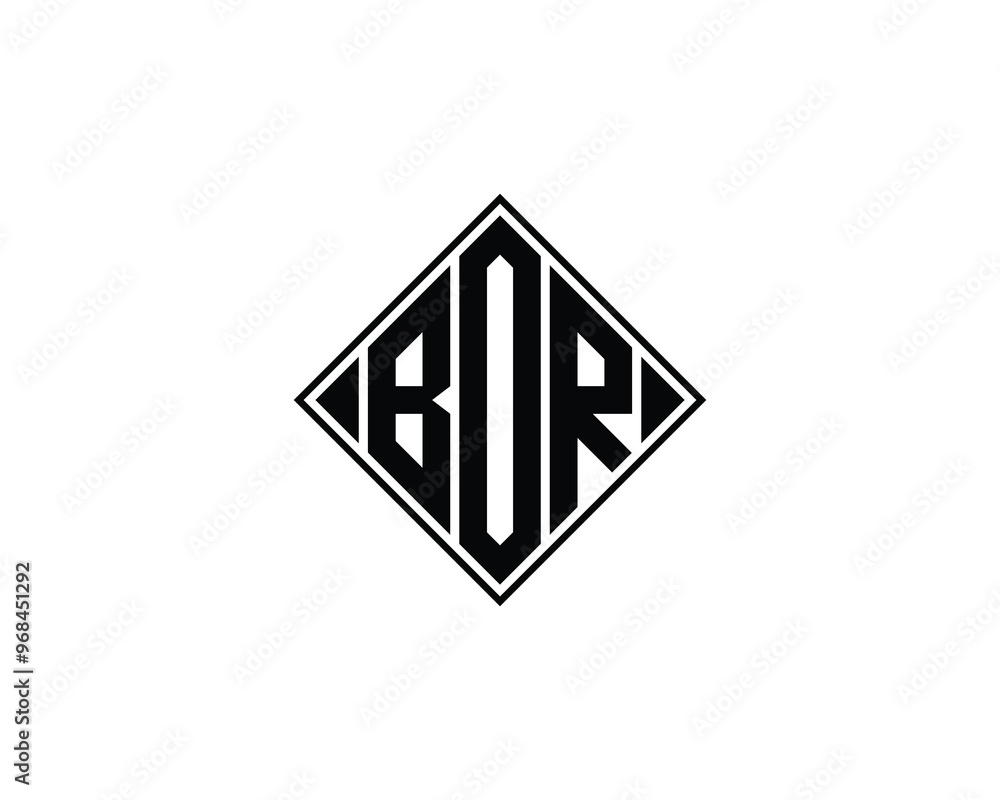 BOR logo design vector template. BOR BOR logo design vector template. BOR