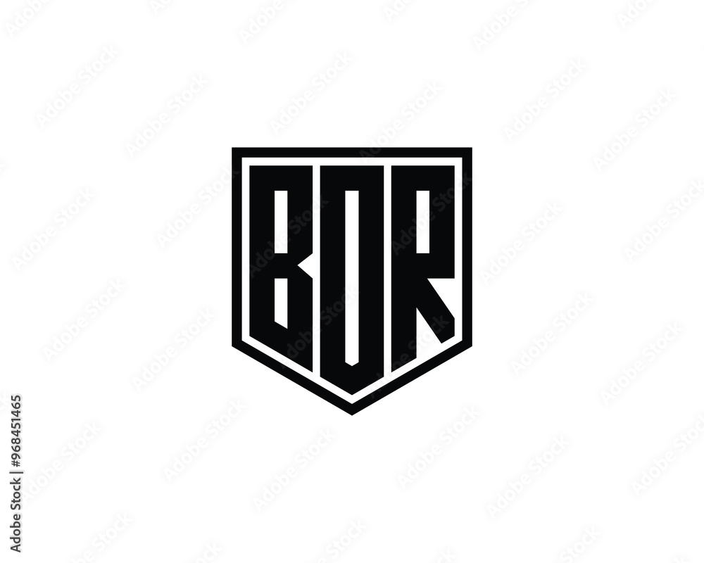 BOR logo design vector template. BOR BOR logo design vector template. BOR