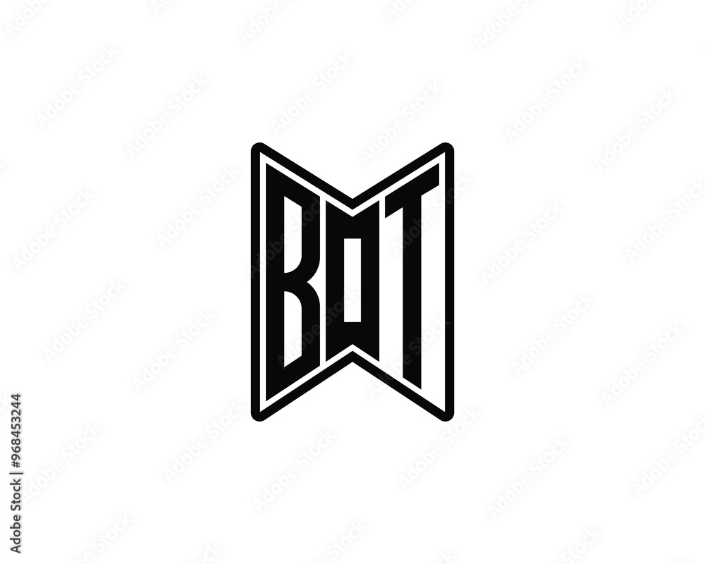 BOT logo design vector template. BOT BOT logo design vector template. BOT