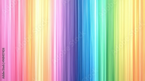 Abstract Rainbow Stripe Pattern Background