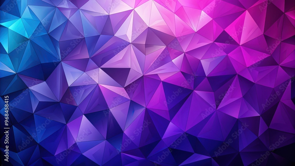 Polygonal shapes in shades of purple and royal blue , abstract, geometric, background, design, digital, modern, colorful Polygonal shapes in shades of purple and royal blue , abstract, geometric, background, design, digital, modern, colorful