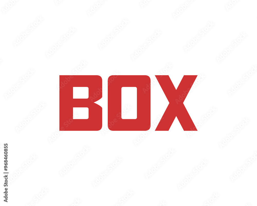 BOX logo design vector template. BOX BOX logo design vector template. BOX