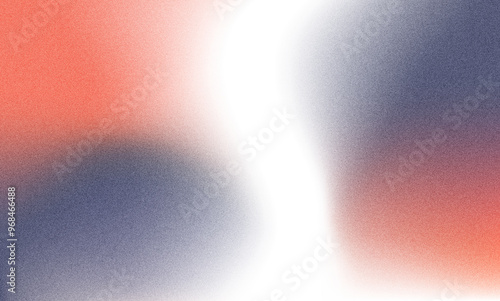 Orange and grey grainy abstract gradient background