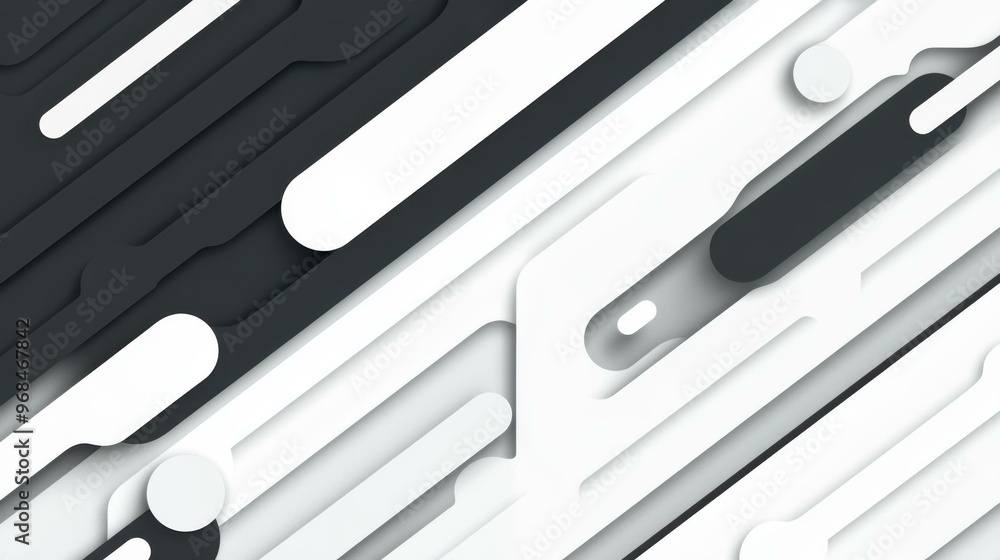 A sleek gray and white design featuring dynamic shapes and diagonal lines for a modern abstract look. A sleek gray and white design featuring dynamic shapes and diagonal lines for a modern abstract look.