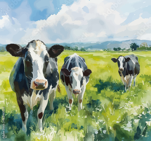Cattle in a Pasture