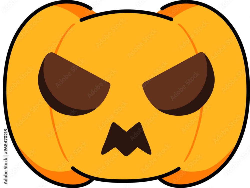 Halloween Pumpkin Jack O'Lantern Illustration
Halloween Pumpkin Jack O'Lantern Illustration