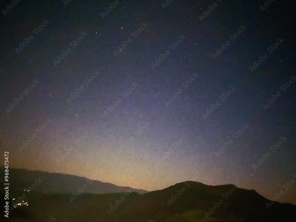 Fototapeta premium starry night sky