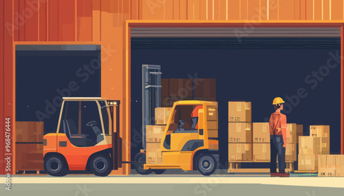 Warehouse Workers: Loading and Unloading