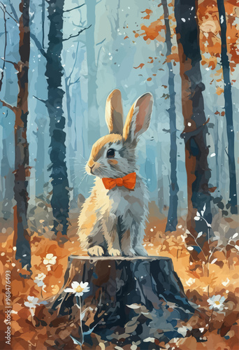 Whimsical Forest Elopement: A Bunny's Tale