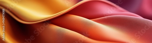 Abstract Orange and Red Leather Texture Background