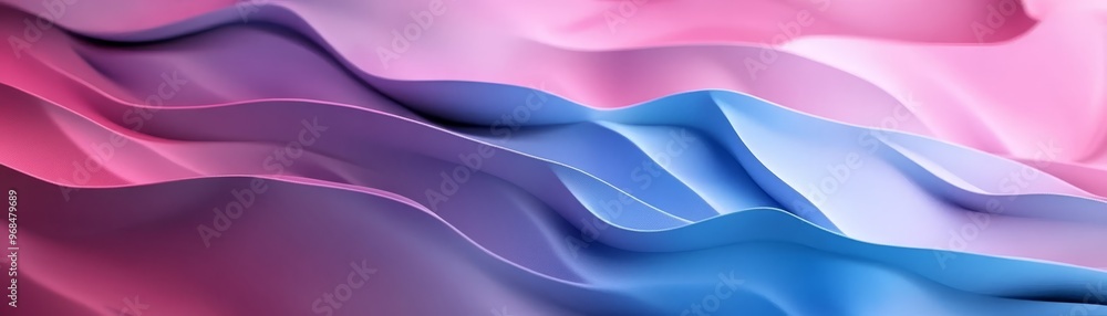 Abstract Wavy Background in Pink Purple and Blue Abstract Wavy Background in Pink Purple and Blue