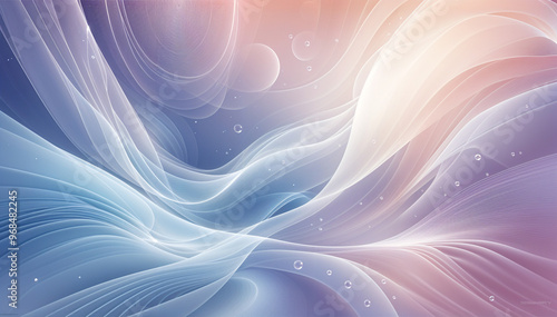 Whispers of Serenity A Dance of Soft Hues