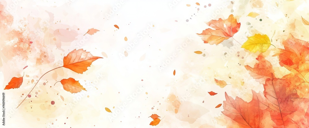 Autumn Serenity Red Leaves Watercolor Background with Warm Fall Tones, Hand-Painted Fall Foliage Vibrant Red Leaves in Watercolor Autumn Serenity Red Leaves Watercolor Background with Warm Fall Tones, Hand-Painted Fall Foliage Vibrant Red Leaves in Watercolor