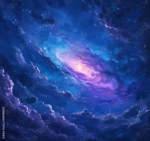 Galactic Nebula: A Cosmic View of the Universe