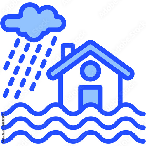 Downpour Deluge Icon