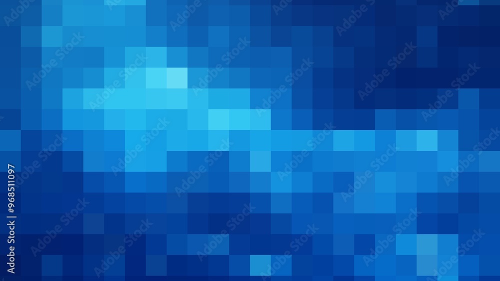 Dark blue mosaic pattern background Dark blue mosaic pattern background