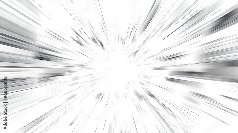 Naklejka premium Abstract white hi-tech futuristic digital background with fast lines and speed motion – minimalist vector design for technology, innovation, and modern digital solutions